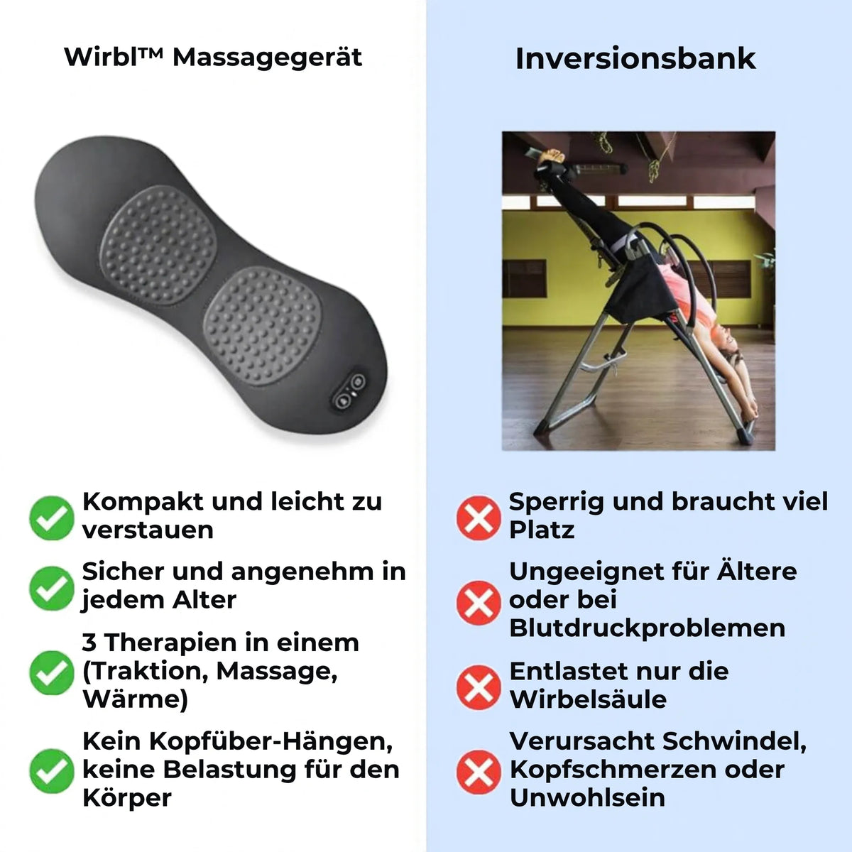 Wirbl 3-in-1 Therapie